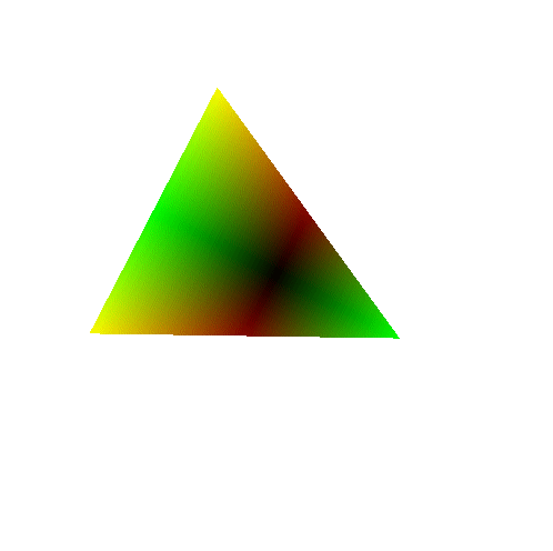 colored triangle