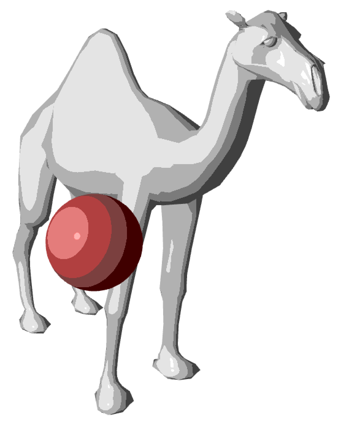 Toon shading : discrétisation des couleurs pour un rendu stylisé.